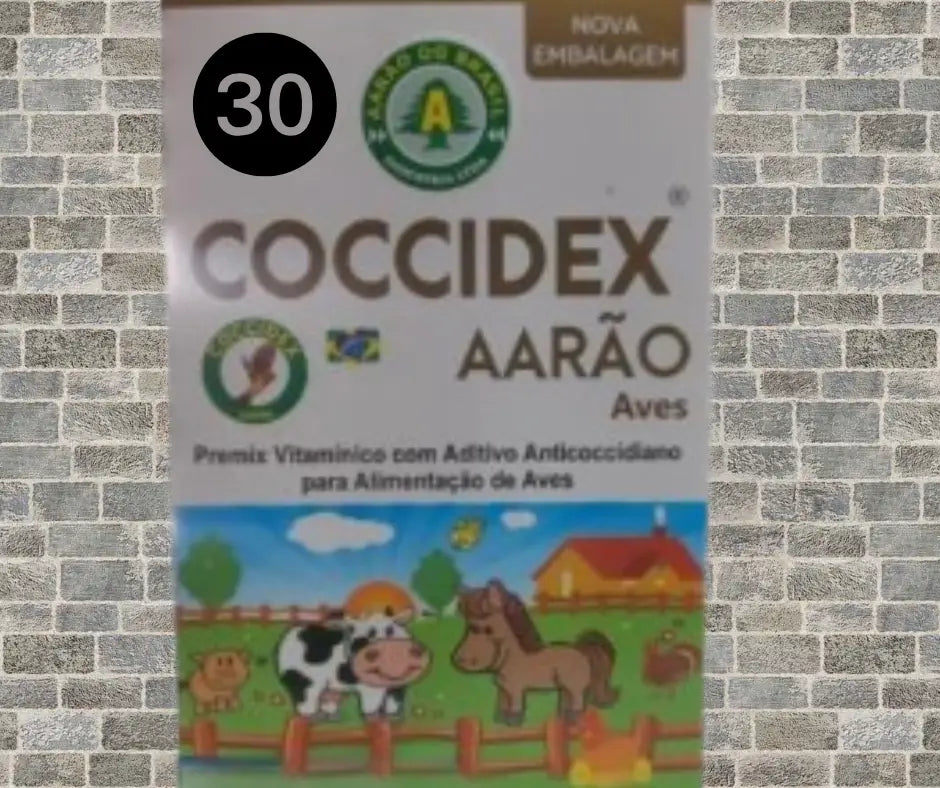 Coccidex Aves - Prevenção da Coccidiose - Aditivo Anticoccidiano | Caprili Shop - medicamento para passaro