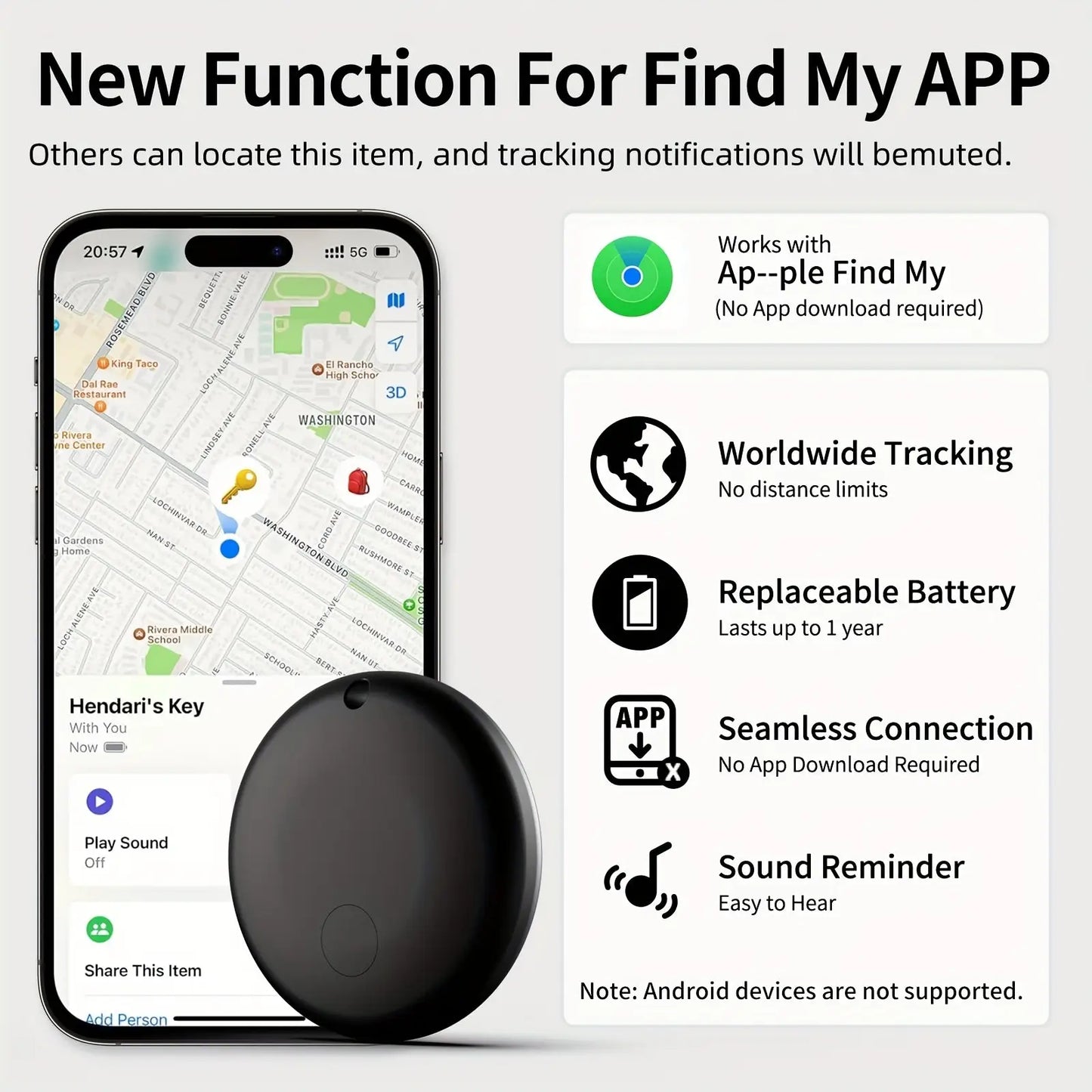 Colar GPS Inteligente para Pets com Dispositivo Anti Perda + Capa Protetora I Caprioli Shop