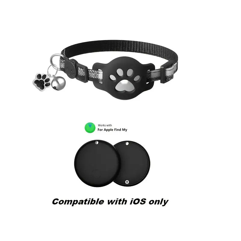 Colar GPS Inteligente para Pets com Dispositivo Anti Perda + Capa Protetora I Caprioli Shop Um tamanho / (Compatível