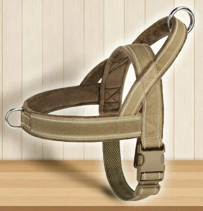 Coleira de nylon refletiva para cães Design patriótico e ajuste ergonômico | Caprili Inter Coleiras Guias Peitorais
