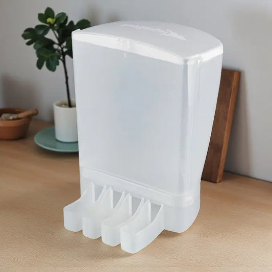 Comedouro Automático Para Pássaros - 4 Bicos - Praticidade e Capacidade | Caprili Shop - comedouro bebedouro