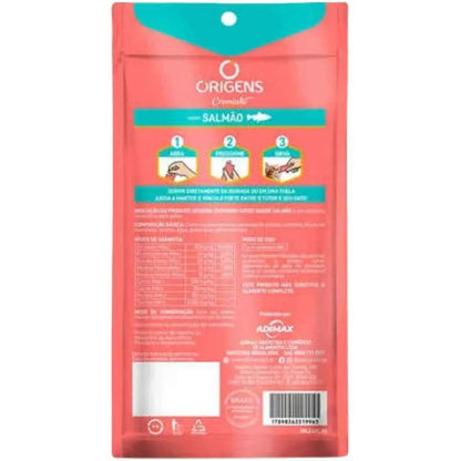 Kit 2 Petiscos Cremosos Salmão para Gatos Sabor Irresistível | Caprioli Shop petisco gatos