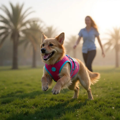 Peitoral para Cachorro Estampado Regulável com Guia Grátis | Caprioli Shop peitorais cachorro