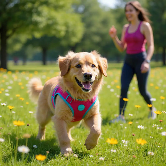 Peitoral para Cachorro Estampado Regulável com Guia Grátis | Caprioli Shop peitorais cachorro