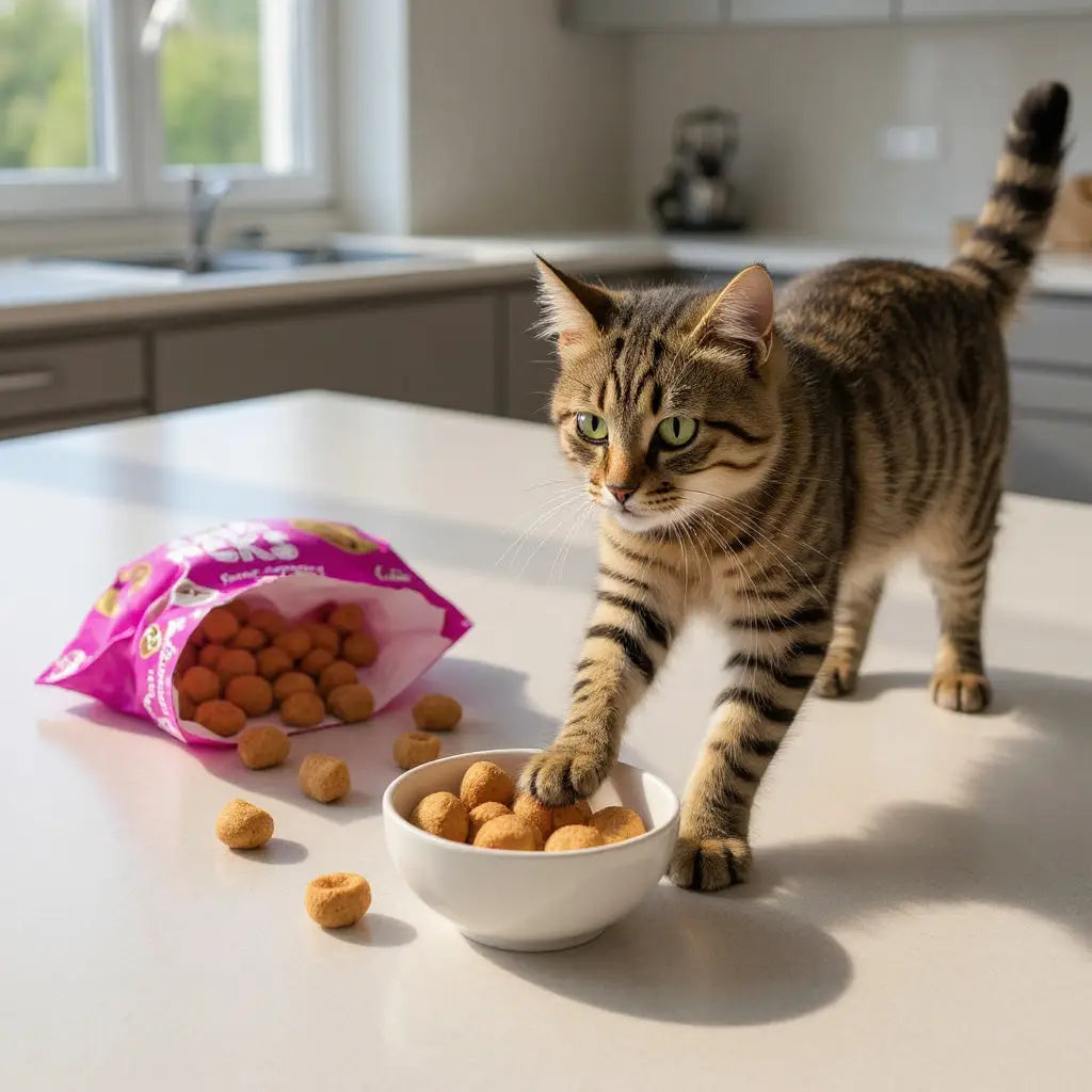 Petisco Anti Bola de Pelo 12un x 40g | Caprioli Shop petisco para gatos