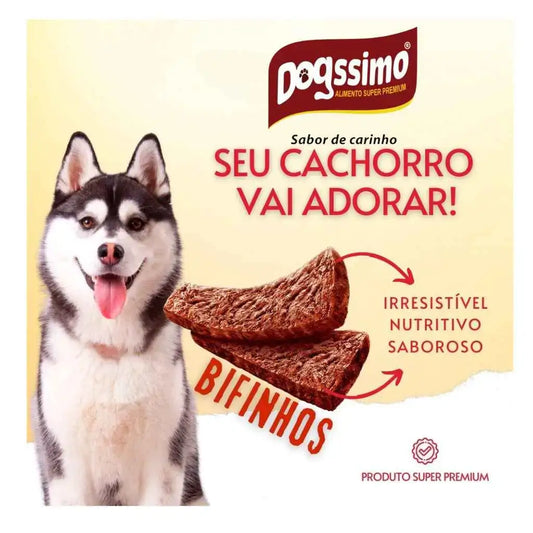 Petisco bifinho para cães - Higiene dental e diversão - Super macio | Caprioli Shop - Acessórios Pets