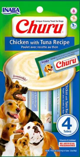 Petisco Churu Para Cachorro 56g Vários Sabores | Caprioli Shop para cachorro Frango com Atum