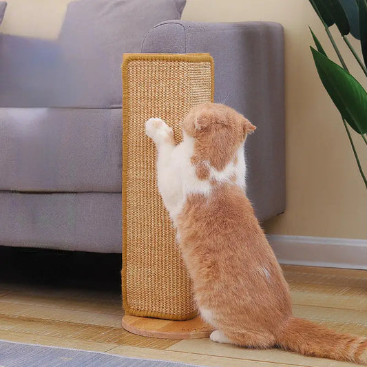 Prancha de Arranhar para Gatos em Sisal Vertical | Caprioli Inter Arranhadores gatos Poste Canto