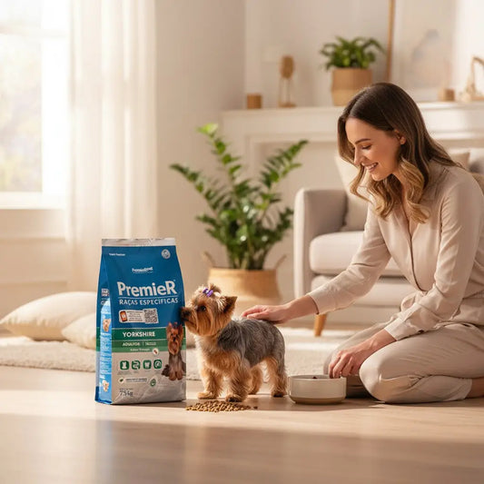 Premier Yorkshire Raças Específicas Cães Adultos 7,5 Kg - Alta Proteína e Saúde Ótima | Caprili Shop - Ração