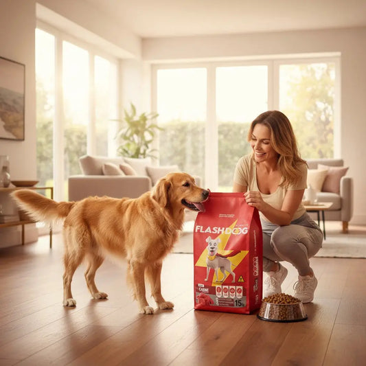 Ração para Cães Adultos FlashDog 15 Kg - Nutrição Balanceada | Caprili Shop - Para Cachorro