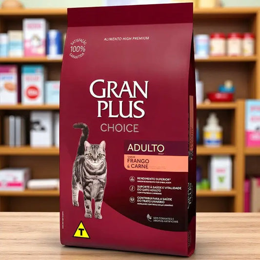 Ração Gatos Choice Adulto Frango e Carne - 10,1 Kg | Caprili Shop