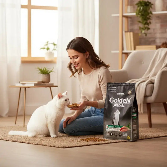 Ração Golden Special 3 Kg para Gatos Adultos Castrados I Caprili Shop