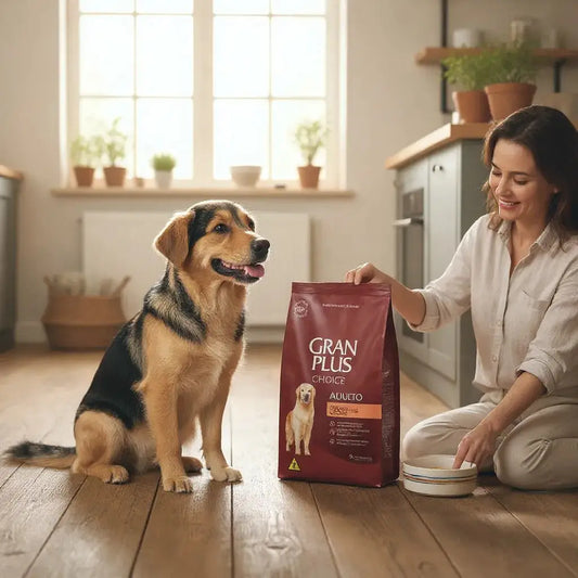Ração GranPlus Choice Cães Adultos 15 Kg - Nutrição Balanceada | Caprili Shop - Para Cachorro