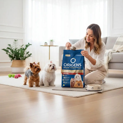 Ração Origens Cães Adultos York Maltês e Spitz 3 Kg - Nutrição Específica | Caprili Shop - Para Cachorro