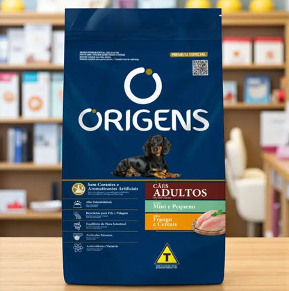 Ração Origens Cães Pequeno e Grande - Nutrição de Qualidade | Caprili Shop - Para Cachorro