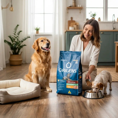 Ração Origens Cães Pequeno e Grande - Nutrição de Qualidade | Caprili Shop - Para Cachorro