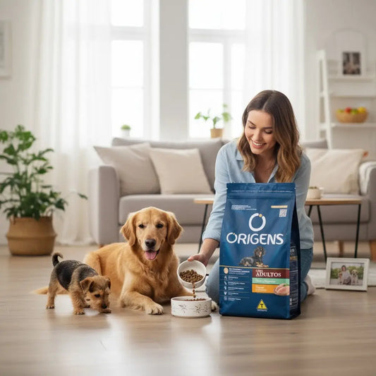 Ração Origens Cães Pequeno e Grande - Nutrição de Qualidade | Caprili Shop - Para Cachorro
