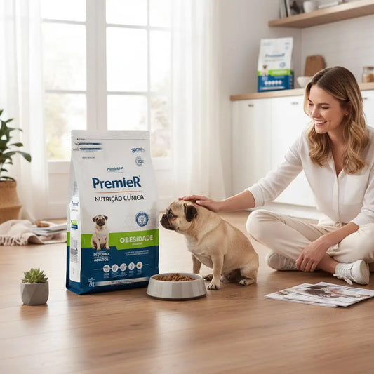 Ração Premier Nutrição Clínica Cães Pequenos 2 Kg - Obesidade - Controle de Peso | Caprili Shop - Para Cachorro