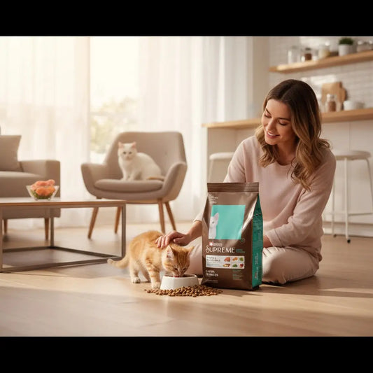 Ração Quatree Supreme 1 Kg para Gatos Filhotes - Saúde e Vitalidade | Caprili Shop - Pacote