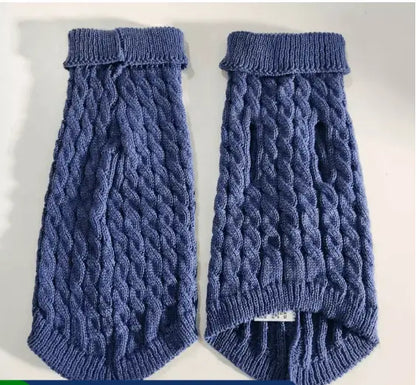 Suéter Quente para Gatos Conforto Inverno | Caprioli Shop roupas e acessórios gatos Azul Jeans / P