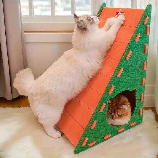 Tabuleiro de Arranhar para Gatos Grandes Triangular | Caprioli Inter Arranhadores gatos
