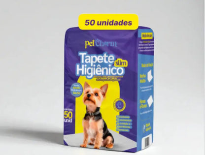 Tapete Higiênico Cães 60x50cm 50 ou 100 unidades | Caprioli Shop