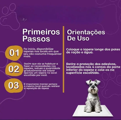 Tapete Higiênico Premium 50x60cm Absorção Rápida Pet | Caprioli Shop tapete higiênico para cachorro