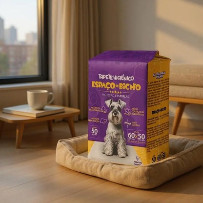 Tapete Higiênico Premium 50x60cm Absorção Rápida Pet | Caprioli Shop tapete higiênico para cachorro