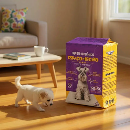 Tapete Higiênico Premium 50x60cm Absorção Rápida Pet | Caprioli Shop tapete higiênico para cachorro