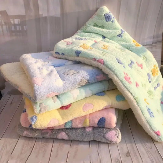 Tapetinho para Pets em Veludo Coral – Versátil Tamanhos P a GG | Caprioli Inter Caminha e casinha Cachorro