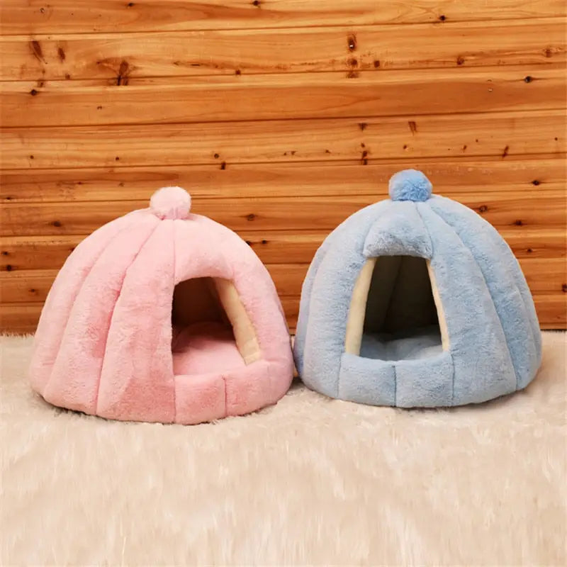 Toca Pet House Acolhedora com Almofada Removível | Caprioli Inter Caminha e casinha para Cachorro